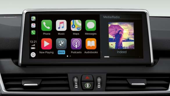 Opcija Apple CarPlay® BMW-a serije 2 Active Tourer Unutrašnjost s opcijom Apple CarPlay® BMW-a serije 2 Active Tourer F45 2018