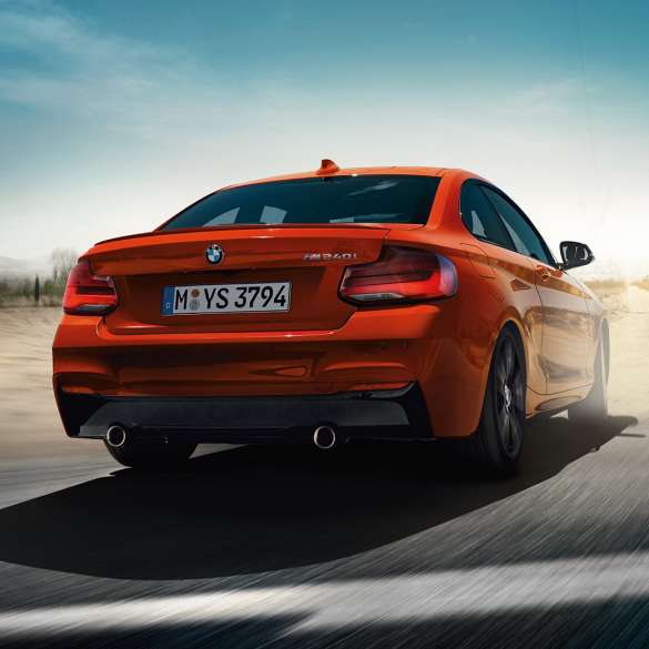 BMW serije 2 Coupé, prikaz sa stražnje strane BMW serije 2 Coupé, prikaz sa stražnje strane