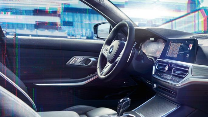 BMW serije 3 Limuzina, BMW Live Cockpit Professional. Detaljan prikaz unutrašnjosti BMW-a serije 3 Limuzina s opcijom BMW Live Cockpit Professional.