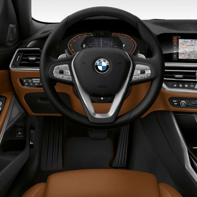 Kokpit modela Luxury Line BMW serije 3 Touring, kokpit modela Luxury Line