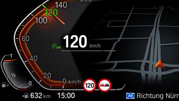 Automatic Speed Limit Assist BMW serije 3 Touring, Automatic Speed Limit Assist