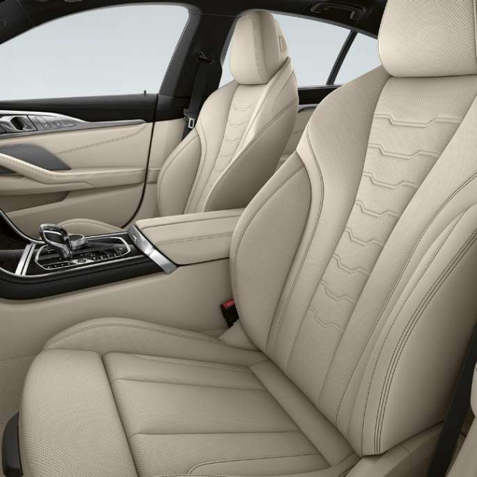 Oprema unutrašnjosti osnovnog modela BMW serije 8 Gran Coupé, oprema unutrašnjosti osnovnog modela