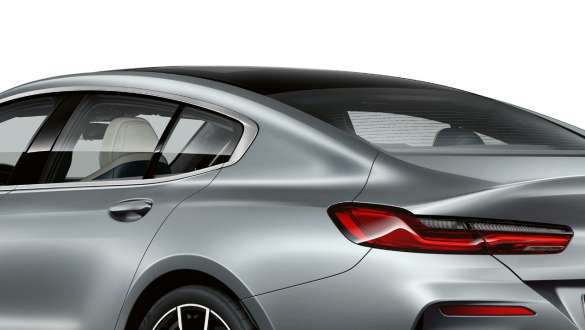 C stup s dizajnom peraje BMW serije 8 Gran Coupé, C stup s dizajnom peraje