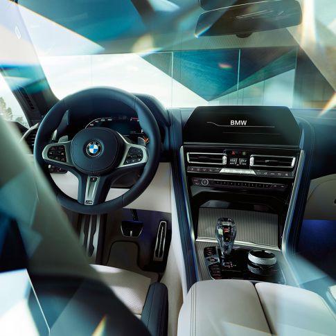 Dizajn unutrašnjosti kokpita BMW serije 8 Gran Coupé, dizajn unutrašnjosti kokpita