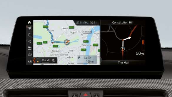Opcija Navigation Plus BMW-a X2 M35i F39 Unutrašnjost s opcijom Navigation Plus BMW-a X2 M35i 2018 F39
