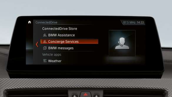 Usluga Concierge BMW-a X2 M35i F39 Unutrašnjost s uslugom Concierge BMW-a X2 M35i F39