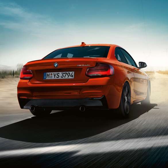 Šasija BMW-a M240i Coupé Šasija BMW-a M240i Coupé F22 2017 Sunset Orange metalik