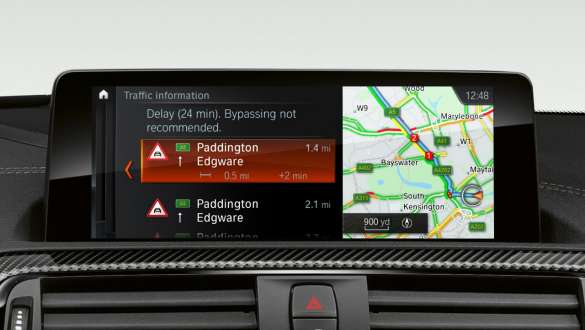 Real Time Traffic Information BMW serije 2 Coupé M Automobila Real Time Traffic Information BMW serije 2 Coupé M Automobila F87 2018 detaljni pogled unutrašnjosti