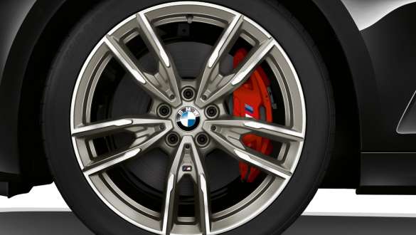 M sportska kočnica BMW M340i xDrive G20 2020 BMW M340i xDrive Limuzina G20 2020 M sportska kočnica krupni plan kotač