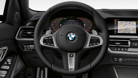 Varijabilno sportsko upravljanje kokpit BMW M340i xDrive Limuzina G20 2020 Varijabilno sportsko upravljanje BMW M340i xDrive G20 2020 Sapphire Black metalik kokpit unutrašnjost