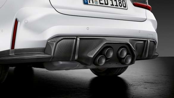 M Performance stražnji difuzor, karbonska vlakna BMW M3 Limuzina G80 2020 BMW M3 Limuzina G80 2020 M Performance stražnji difuzor, karbonska vlakna krupni plan