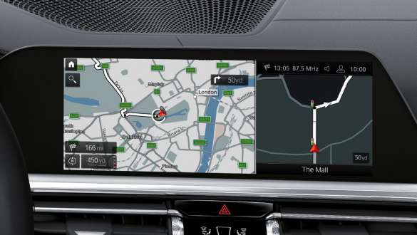 BMW Live Cockpit Professional BMW serije 3 Limuzina M Automobili G80 G20 BMW serije 3 Limuzina M Automobili G80 G20 BMW Live Cockpit Professional kontrolni zaslon unutrašnjost