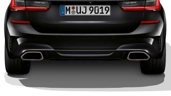 BMW M340i xDrive Touring (G21), Ekskluzivne obloge ispušne cijevi BMW M340i xDrive Touring (G21), Ekskluzivne obloge ispušne cijevi