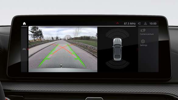 BMW-a serije 5 Limuzina M automobila s opcijom Reversing Assistant BMW M5 F90 2020 Kontrolni zaslon BMW-a serije 5 Limuzina M automobila s opcijom Reversing Assistant BMW M5 F90 LCI Facelift 2020