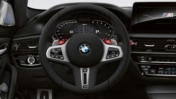 Kokpit BMW-a M5 BMW M5 F90 2020 s M Servotronic opcijom Kokpit BMW-a M5 F90 LCI Facelift 2020 s M Servotronic opcijom