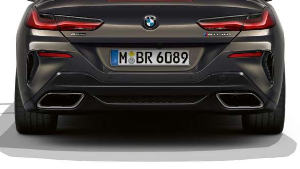 M Sport ispušni sustav. BMW M850i xDrive Cabrio s M Sport ispušnim sustavom.
