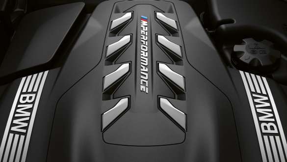 M TwinPower Turbo osmerocilindarski benzinski motor. M TwinPower Turbo osmerocilindarski benzinski motor BMW-a M850i xDrive Cabrio.