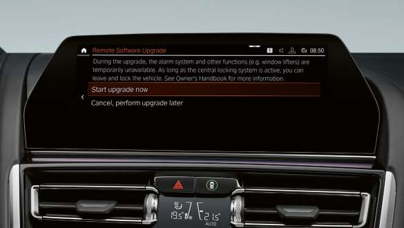 Remote Software Upgrade. BMW serije Coupé M automobili sa Remote Software Upgrade.