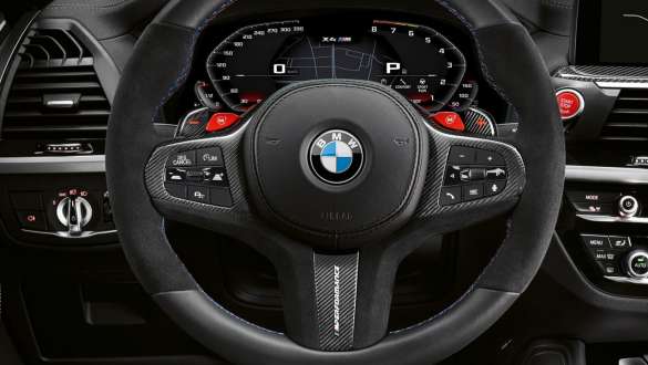 BMW X4 M i BMW X4 M Competition, kokpit. BMW X4 M i BMW X4 M Competition, unutrašnjost, kokpit, M kožni upravljač, M Servotronic.