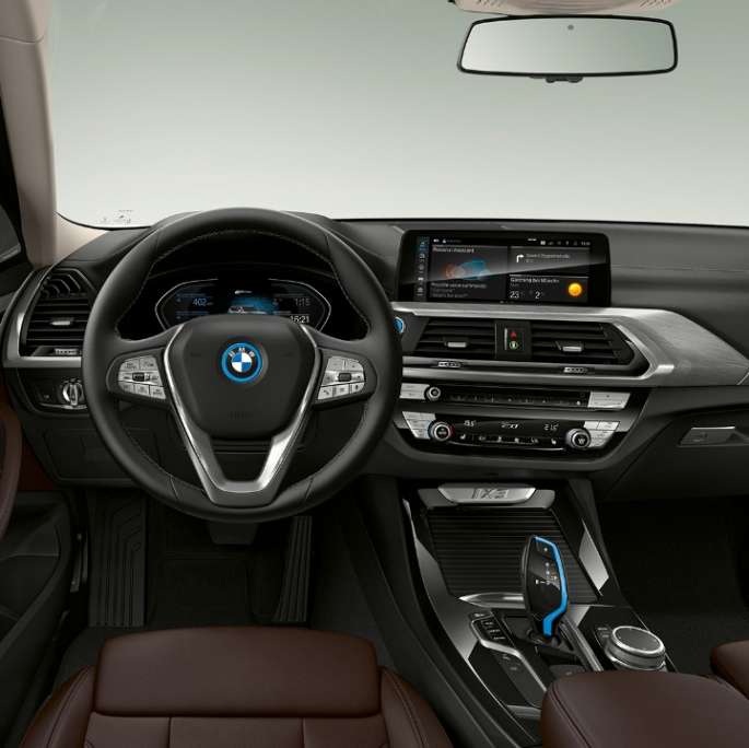 BMW iX3 G08 Model “Impressive” kokpit BMW iX3 G08 2020 Model “Impressive” kokpit unutrašnjost