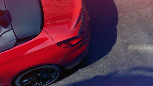 BMW Z4 Roadster M sport diferencijal BMW Z4 Roadster stražnji kraj, pogled iz zraka