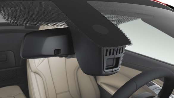 BMW Z4 Roadster (G29) Driving Assistant Pogled kroz vjetrobransko staklo na unutrašnjost BMW Z4 Roadstera (G29)