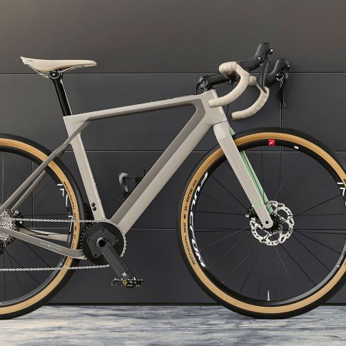 3T za BMW Gravelbike. Fotografija prikazuje prednji dio 3T za BMW Gravelbike.