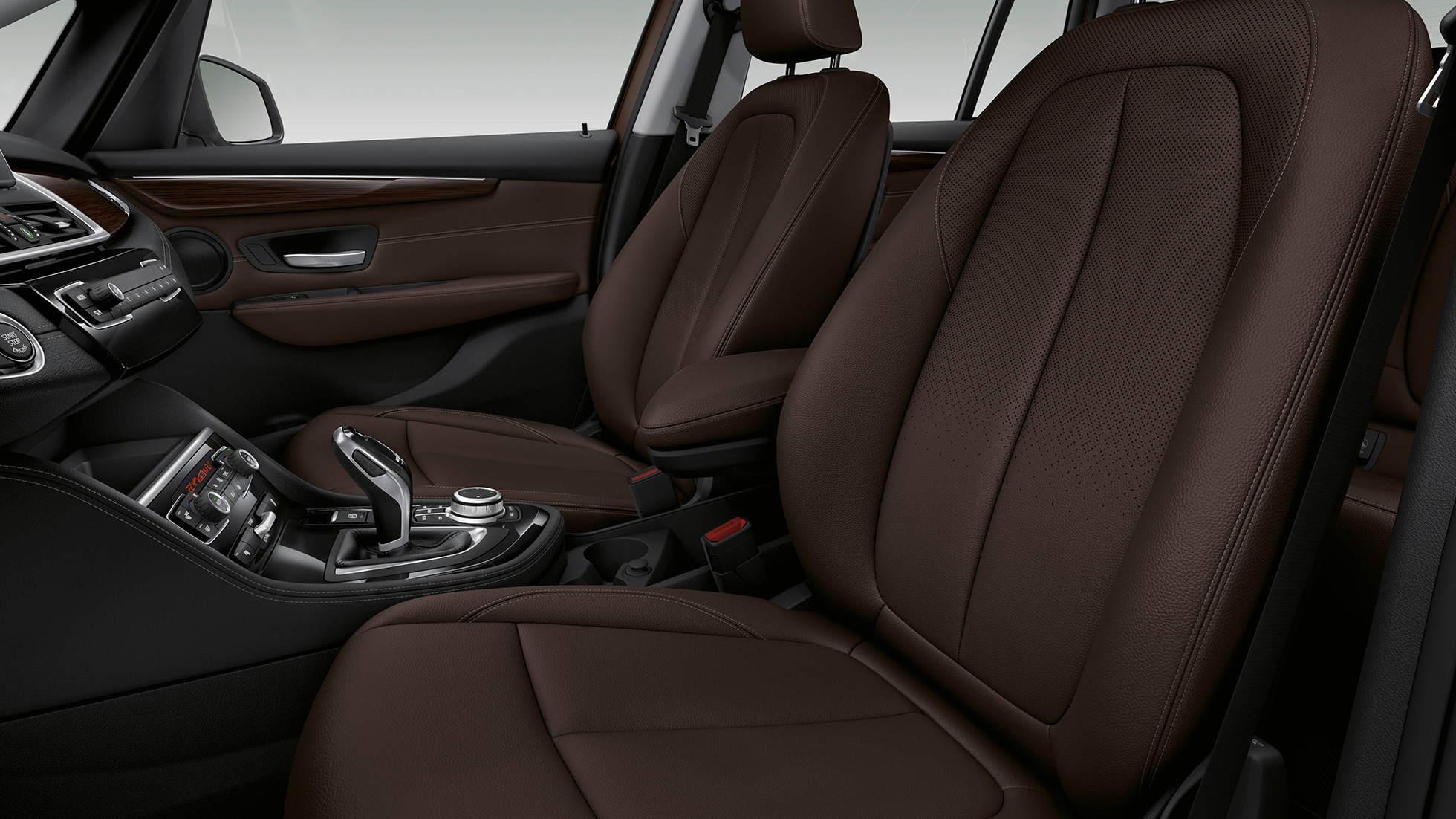 Sportska sjedala BMW-a serije 2 Gran Tourer Model Luxury Line Sportska sjedala u unutrašnjosti BMW-a serije 2 Gran Tourer 218d xDrive Model Luxury Line F46 2018