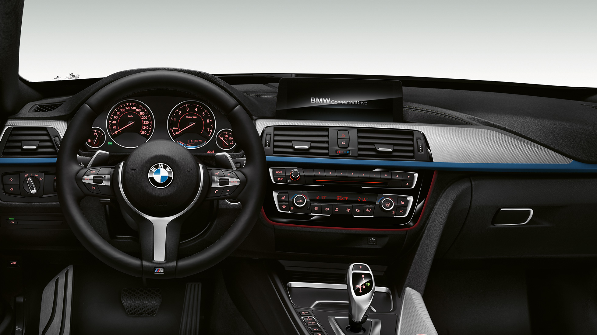 BMW serije 3 Gran Turismo, kokpit modela M Sport BMW serije 3 Gran Turismo, kokpit modela M Sport