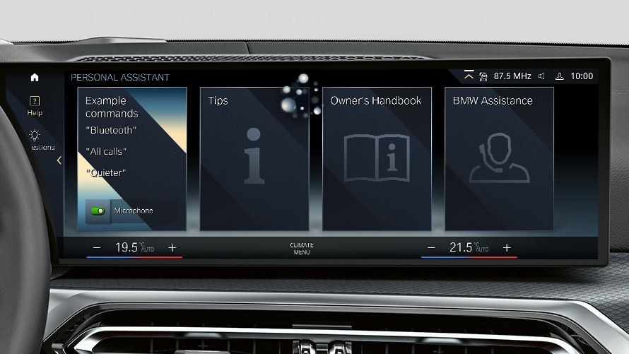 BMW Intelligent Personal Assistant BMW serije 3 Limuzina LCI G20 BMW Intelligent Personal Assistant