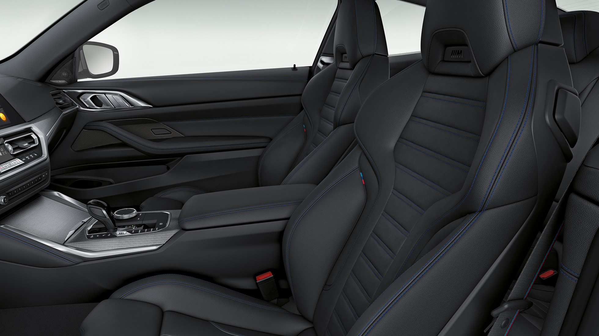 Kokpit BMW serije 4 Coupé M Sport paket G22 2020 BMW serije 4 Coupé G22 2020 M Sport paket unutrašnjost kokpit