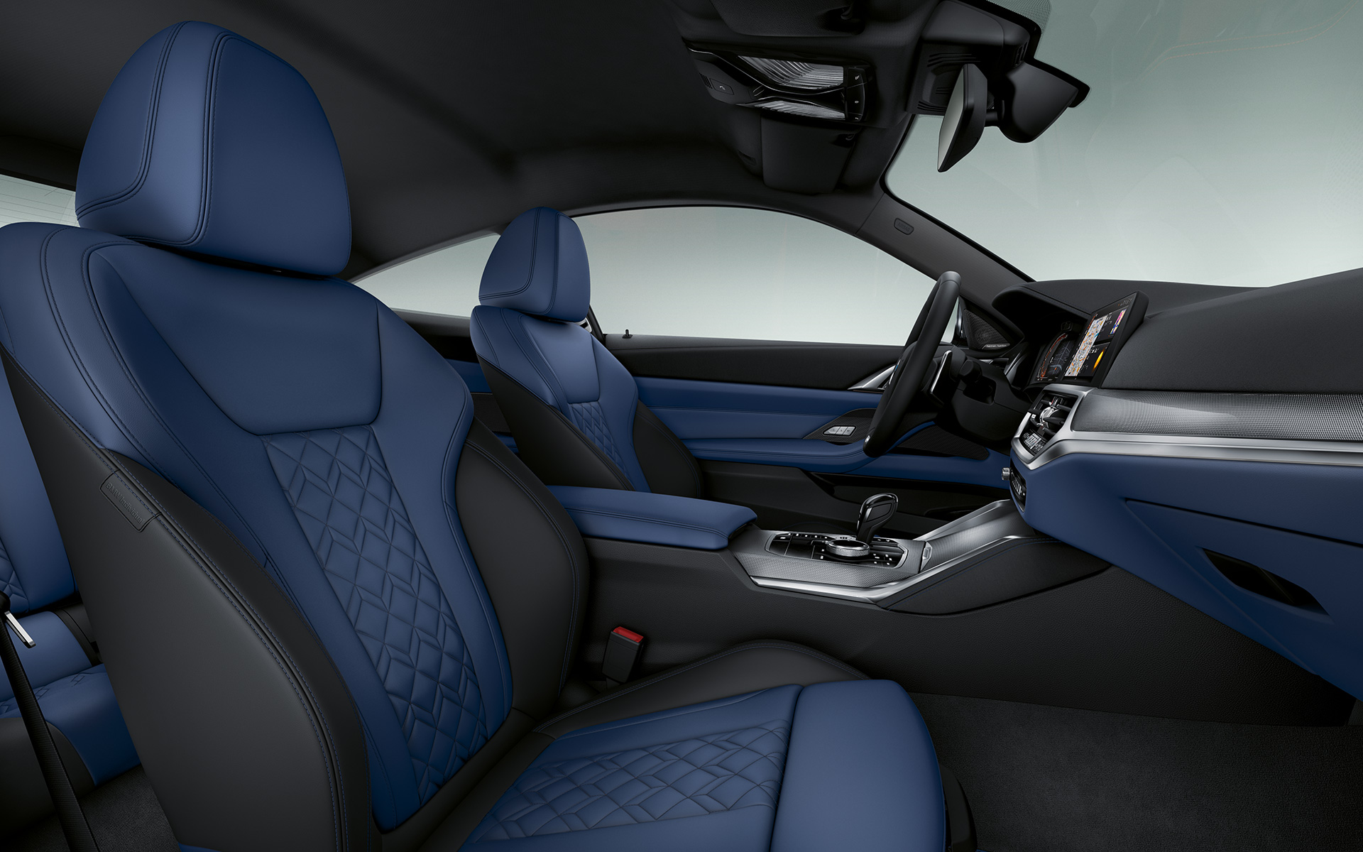 BMW Individual vrhunska koža 'Merino' | Fjord Blue/Black BMW serije 4 Coupé Individual G22 2020 BMW Individual vrhunska koža 'Merino' | Fjord Blue/Black BMW serije 4 Coupé Individual G22 2020