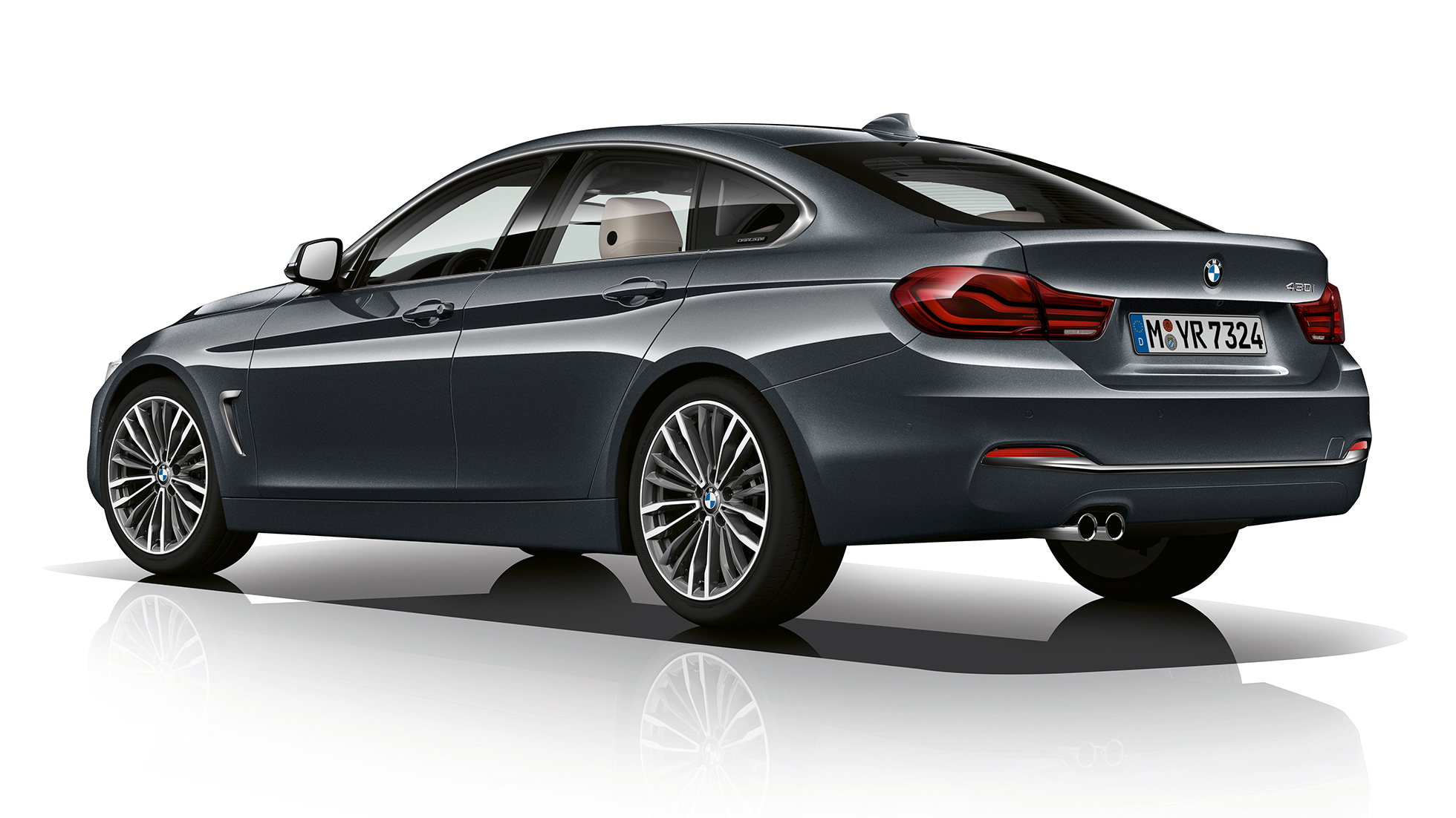 BMW serije 4 Gran Coupé, tročetvrtinski prikaz stražnjeg kraja modela Luxury Line BMW serije 4 Gran Coupé, tročetvrtinski prikaz stražnjeg kraja modela Luxury Line