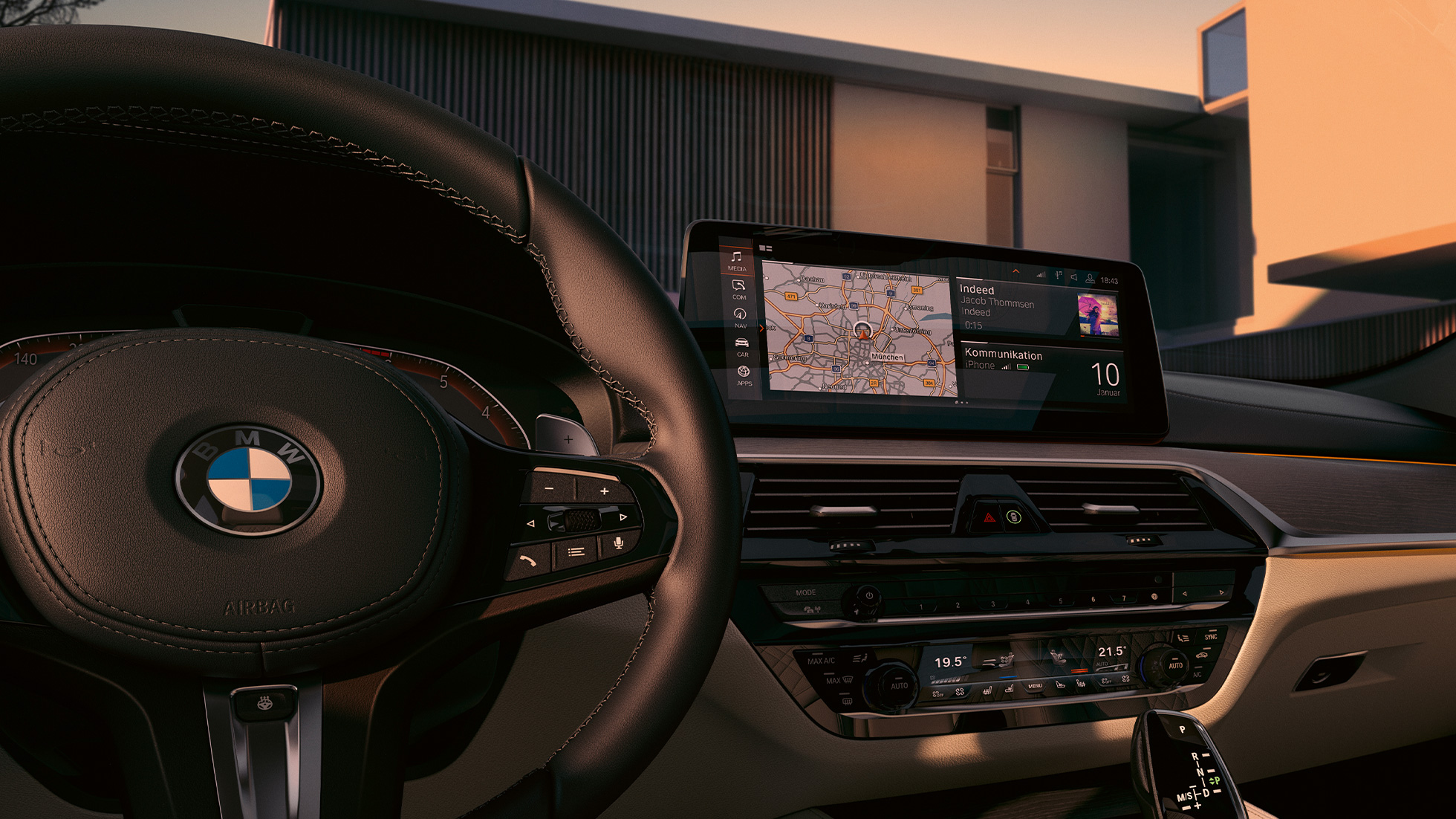 Kokpit BMW-a serije 6 Gran Turismo G32 2020 Kokpit BMW-a serije 6 Gran Turismo G32 2020