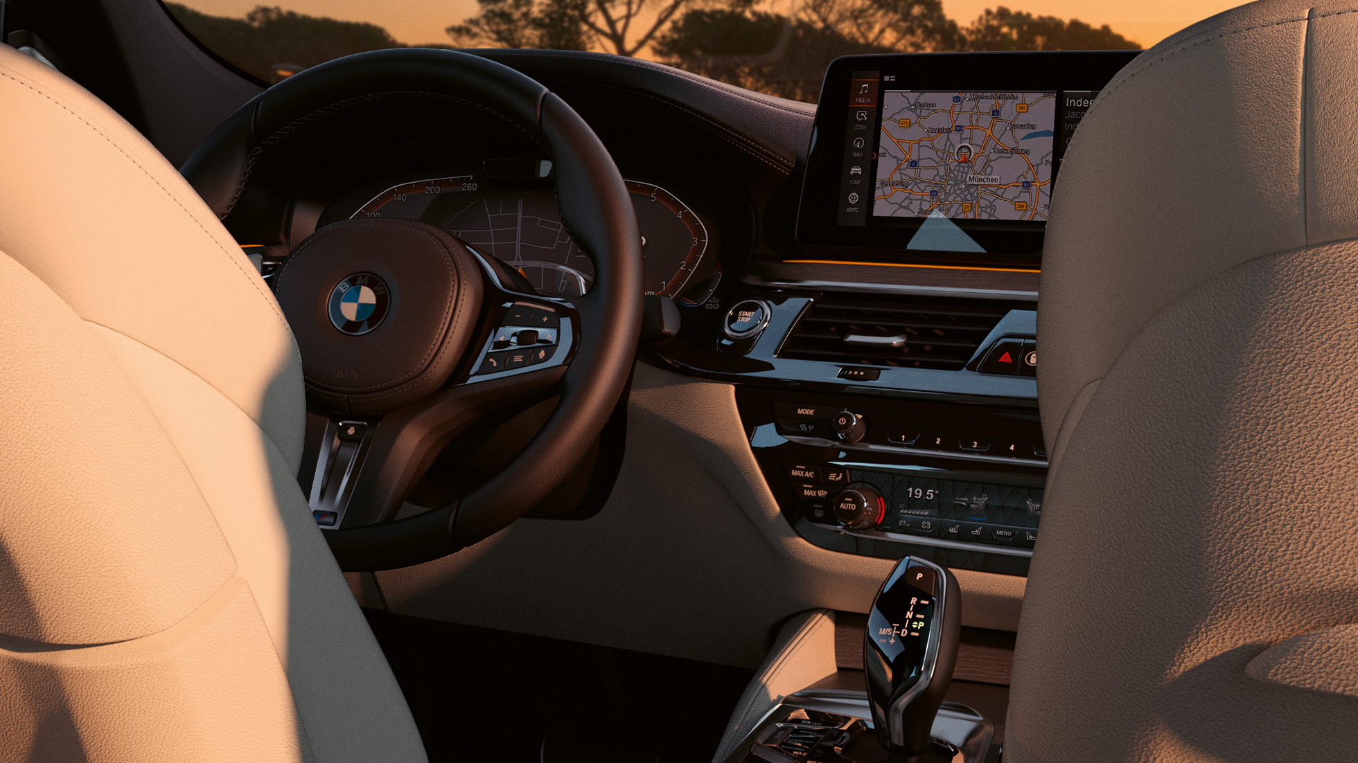 Kokpit BMW serije 6 Gran Turismo G32 2020 Kokpit BMW serije 6 Gran Turismo 640i xDrive G32 2020 unutrašnjost