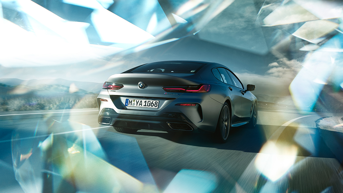 xDrive vozna dinamika BMW serije 8 Gran Coupé, xDrive vozna dinamika