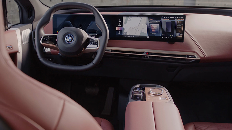 BMW iX i20 električni SUV značajke unutrašnjosti Video BMW iX i20 2021 električni SUV značajke unutrašnjosti Video