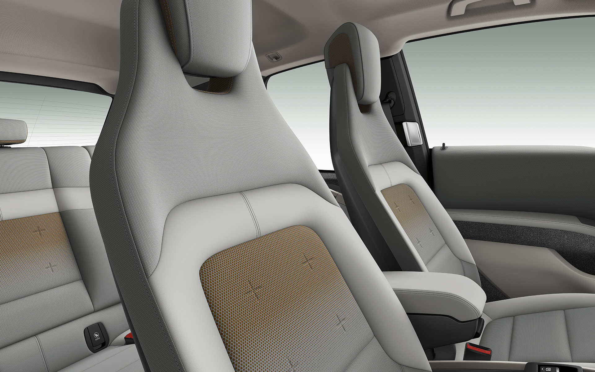 BMW i3 I01 2018 unutrašnjost sjedala