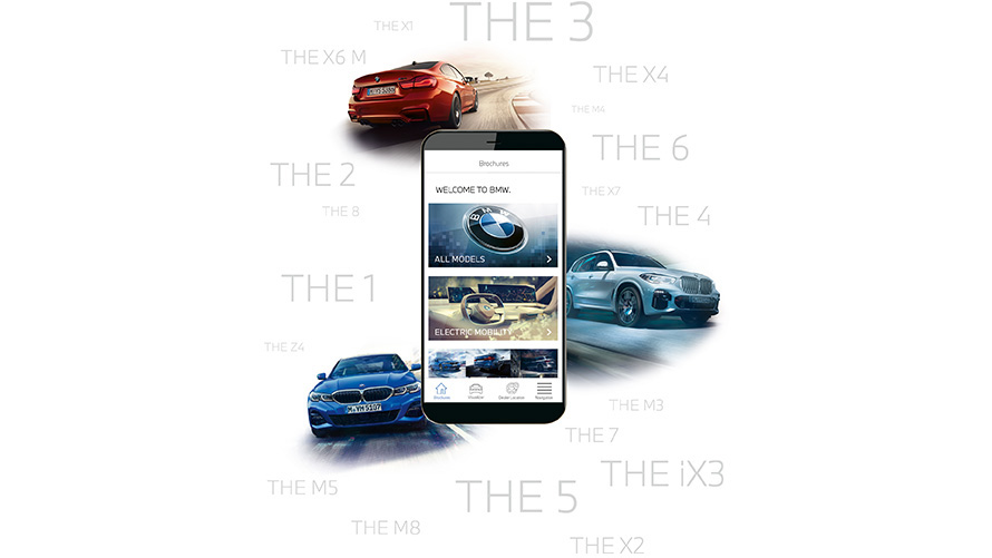 BMW Brochure App BMW serije 3 Limuzina M Automobili G80 G20 2020 BMW Brochure App