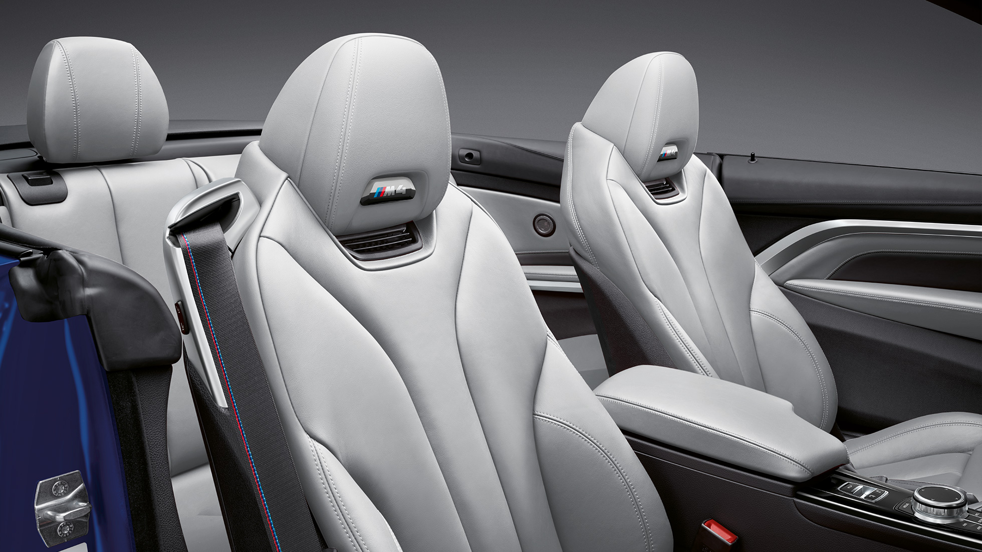BMW M4 Cabrio, unutrašnjost BMW M4 Cabrio, dizajn, presvlake, unutrašnjost