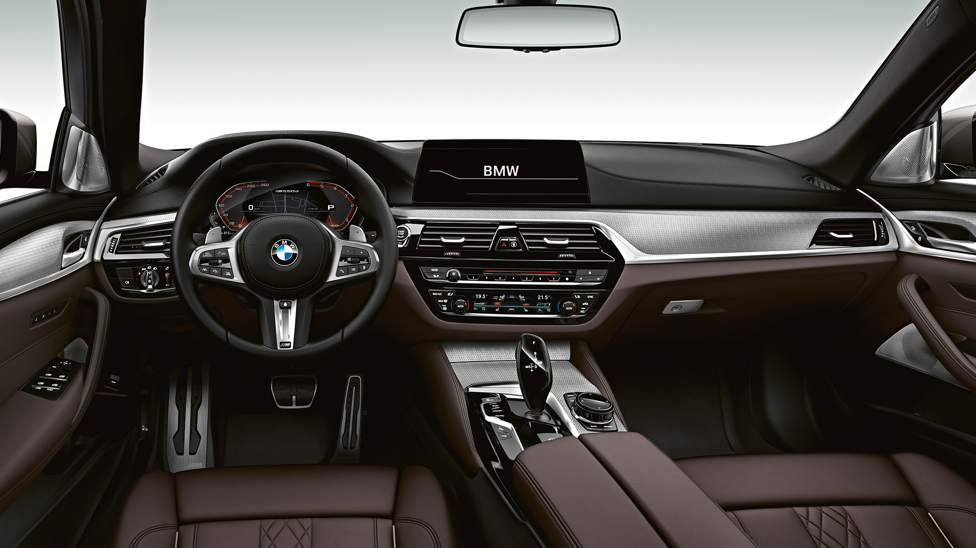 Kokpit BMW M550d xDrive Touring Kokpit BMW M550d xDrive Touring G31 unutrašnjost