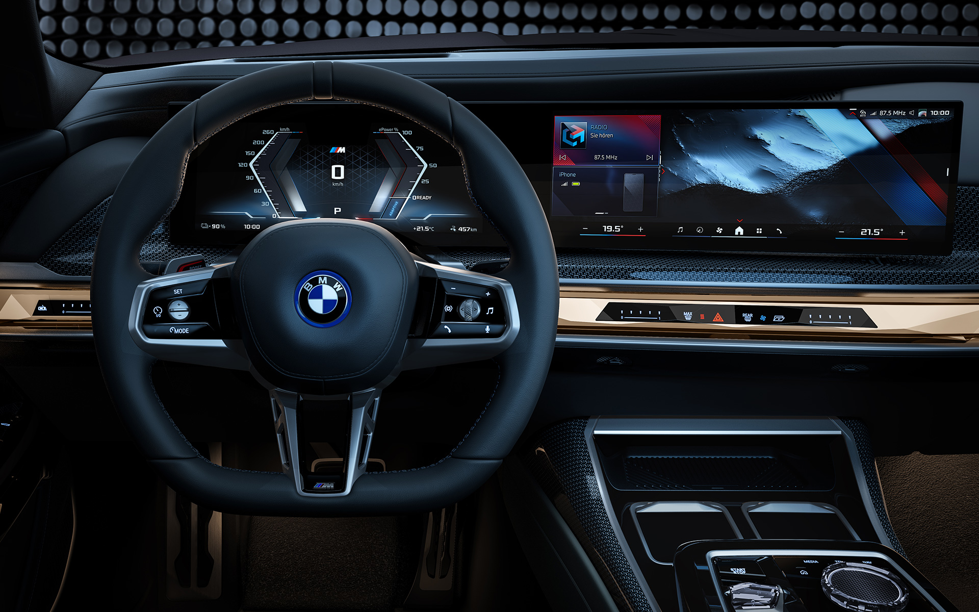 M kožni upravljač BMW i7 M70 xDrive Sedan G70 BMW i7 M70 xDrive Sedan G70 M kožni upravljač