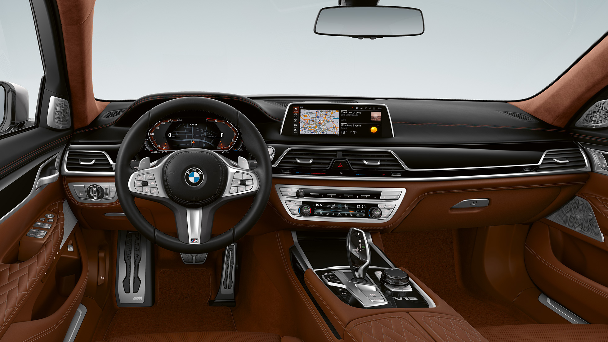 Dizajn unutrašnjosti BMW M760Li xDrive Limuzina, dizajn unutrašnjosti