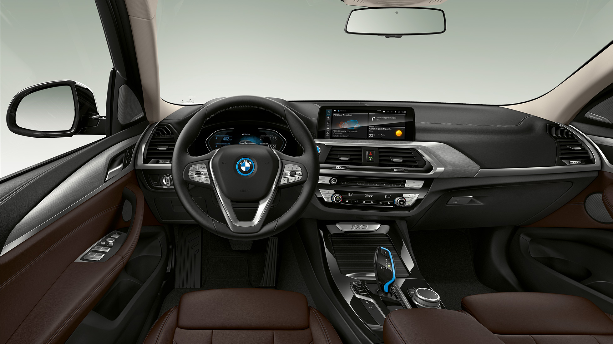 BMW iX3 G08 Model “Impressive” kokpit BMW iX3 G08 2020 Model “Impressive” kokpit unutrašnjost