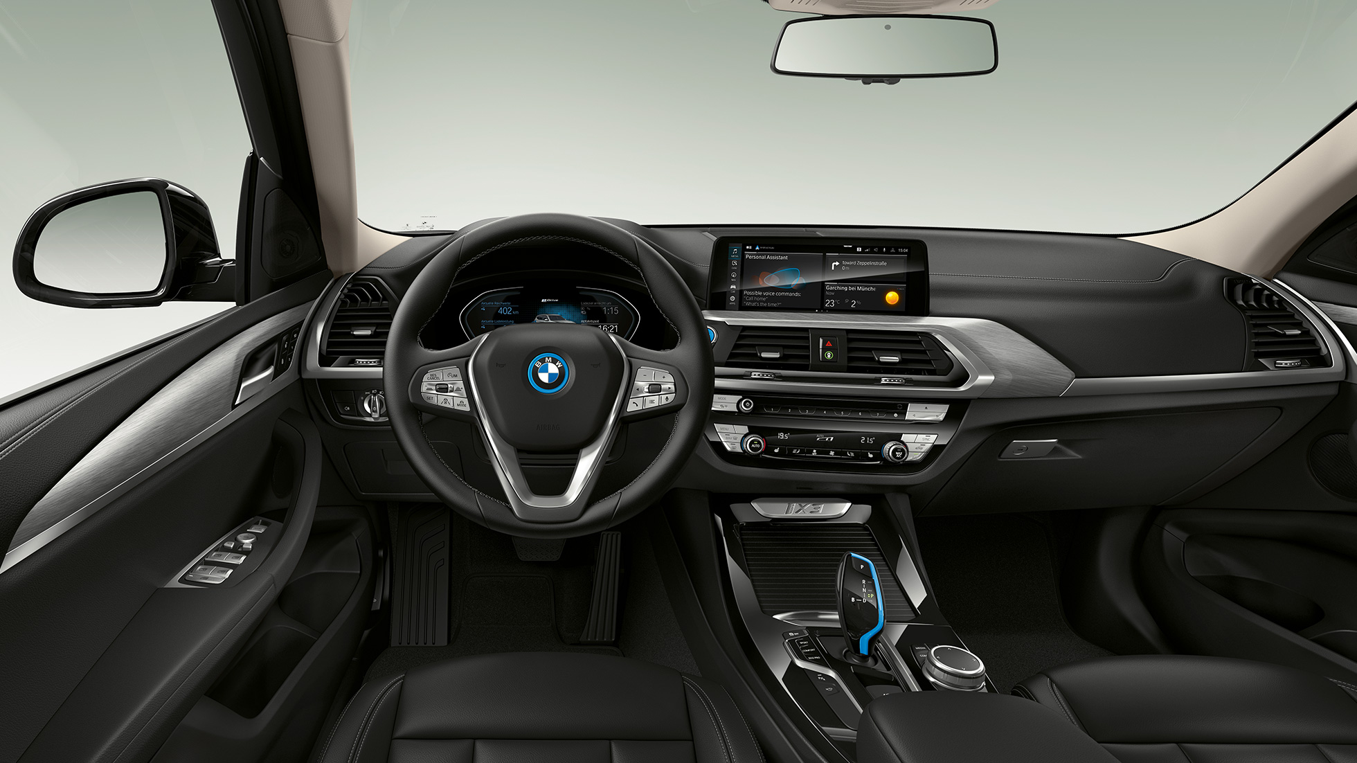 BMW iX3 G08 Model “Inspiring” kokpit BMW iX3 G08 2020 Model “Inspiring” kokpit interijer