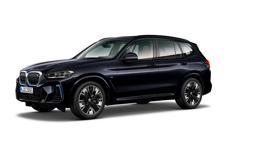 BMW serije X; Tročetvrtinski bočni prikaz BMW-a iX3 G08 BMW serije X; Tročetvrtinski bočni prikaz BMW-a iX3 G08