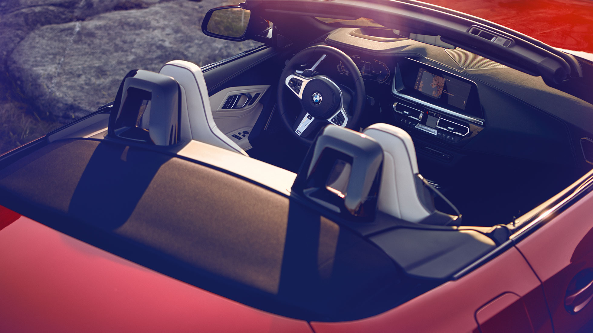 Prednja sjedala BMW-a Z4 Roadster Prikaz prednjih sjedala BMW-a Z4 Roadster