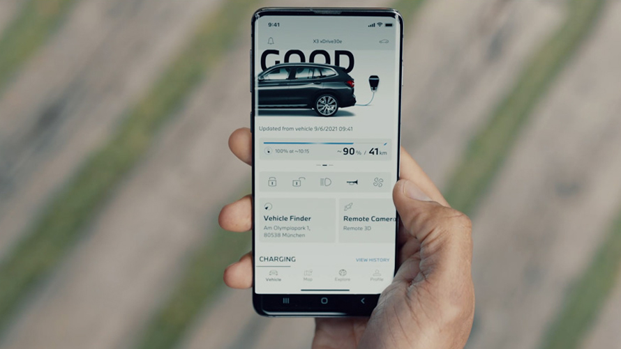 BMW Plug-in hibrid BMW X3 xDrive30e My BMW App & BMW Points video BMW Plug-in hibrid BMW X3 xDrive30e My BMW App & BMW Points video