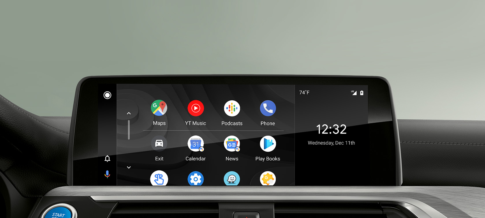 Android Auto integracija sa pametnim telefonom Android Auto integracija sa pametnim telefonom meni u kontrolnom zaslonu BMW ConnectedDrive