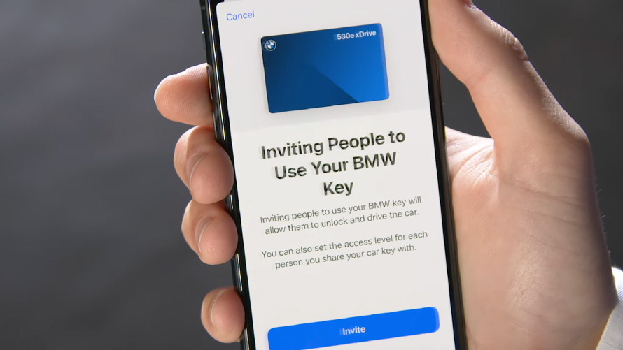 Dijeljenje BMW digitalnog ključa Video Digitalnih ključeva BMW-a